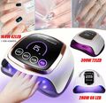 LED UV Nagel Lampe 280W Gel Lichthärtungsgerät Sensor Nageltrockner mit 4 Timer