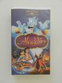 VHS Video Kassette Aladdin Walt Disney Meisterwerk Kinderfilm ++