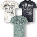 Camp David V-Neck T-Shirt S-4XL Logo Prints 49,95 3023