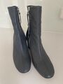 Aeyde Damen Stiefeletten Ankle Boots Taubenblau Size 40 Neu mit Karton!