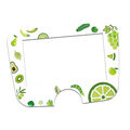 Displayrahmen Aufkleber f. Monsieur Cuisine F6 Deko Folie Gemüse Obst R199-09