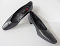 HÖGL ° elegante Pumps Gr. 37 schwarz Leder Teenager Mode Schuhe Halbschuhe