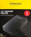 Intenso Memory Center 4 TB, USB 3.0 Max. Leserate 85MB/s Schreibrate 75MB/s OVP