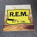 R.E.M. - Out Of Time Vinyl Schallplatte FIRST EUROPEAN Pressing BLACK 1991 REM