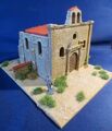 1:72 - 87 Gotische Kirchenruine (Nr.1) (Bausatz aus 4 unbemalte Teilen) Diorama