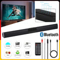 Bluetooth5.0 Soundbar für TV Heimkino 3D Surround Subwoofer Lautsprecher 20W