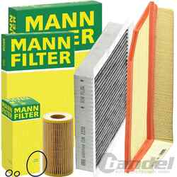 MANN FILTER INSPEKTIONSPAKET passend für MERCEDES M-KLASSE W163 ML270 CDI 163 PS