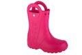 Gummistiefel für Mädchen, Crocs Handle It Rain Boot Kids, Rosa