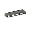 Arcchio LED-Deckenstrahler Ronka Wohnzimmerleuchte Deckenlampe GU10 dunkelg367