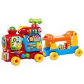 VTech Lauflernwagen ABC-Eisenbahn mit Rutschauto und Spielcenter rot