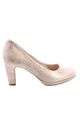 TAMARIS Klassische Pumps Damen Gr. DE 36 creme-braun Casual-Look