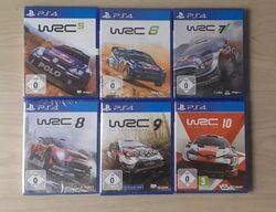 Sony Playstation 4 Spiele PS4 World Rally Championship WRC 5, 6, 7, 8, 9 & 10 