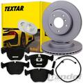 TEXTAR BREMSSCHEIBEN 332mm + BELÄGE VORNE passend für BMW X5 E53 3.0i 3.0d 4.4i