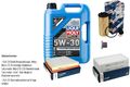 BOSCH Inspektionspaket 5 L Liqui Moly Longtime High Tech 5W-30 für MINI Mini