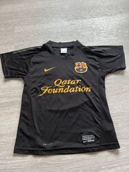 Lionel Messi FC Barcelona Trikot Jugend XL Gr. 176 schwarz 2011-2012 Nummer 10 