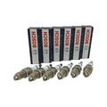 6x BOSCH ZÜNDKERZE FR7LDC+ 0242235668 FÜR AUDI 80 100 A4 A6 BMW 3-ER E36 E46 E39