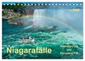 Niagarafälle - American Falls und Horseshoe Fall (Tischkalender 2025 DIN A5 quer