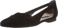 Paul Green Damen Samtziege Ballerinas Slipper, Schwarz, 36 EU