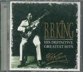 B.B. KING "His Definitive Greatest Hits" 2CD Best Of-Album