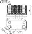 MAHLE Ölkühler, Motoröl  u.a. für AUDI, SEAT, SKODA, VW