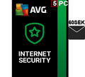 AVG INTERNET SECURITY 5 PC 1 Jahr 2023 Vollversion DE  2023