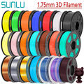 SUNLU 1.75mm 3D Drucker Filament PLA PLA+2.0 Meta PETG SILK ABS 1KG TPU-0.5KG