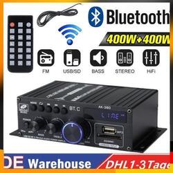 800W Bluetooth Auto Mini Verstärker HiFi Power Audio Stereo Bass AMP USB MP3 FM