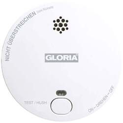 Gloria R1 Rauchwarnmelder batteriebetrieben (Ø x H) 100 mm x 33 mm