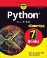 Python All-in-One For Dummies John C. Shovic