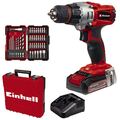 EINHELL Akku-Bohrschrauber 18V | TE-CD 18/2 Li +39 Power X-Change | 1x Akku 2,5 