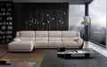 Eck Sofa Leder Polster Sitz Eck Couch Garnitur Wohn Zimmer Landschaft Sofas Neu