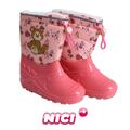 Gummistiefel Kinder Stiefel Regenstiefel Nici Thermostiefel Unisex Pink Bär