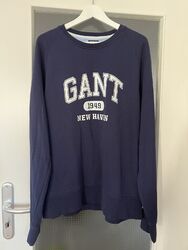 Gant Pullover Herren 2XL blau