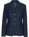 Highmoor Tweedblazer mit Lodenkontrast Reverskragen Blazer Damen NEU