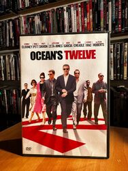 OCEAN'S TWELVE (2004) George Clooney Brad Pitt Matt Damon DVD OTTIME CONDIZIONI