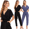 Damen Overall Jumpsuit Einteiler Clubwear Casual lang Moraj 2200-001 S36-XXL44