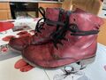 Rieker Stiefeletten Rot/Bordeaux Gr. 42 