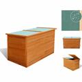 Kissenbox Auflagenbox Gartentruhe Aufbewahrungsbox 126x72x72 Cm Holz