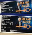 2 Karten für das Roland Kaiser Konzert in Köln am 13.07.24