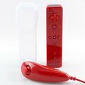 2 in 1 Remote Motion Plus Controller, Nunchuk ver. Farben für Nintendo Wii (NEU)