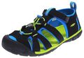 Keen Kinder Outdoor-Sandalen Seacamp II CNX C Black Brilliant Blue