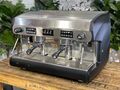 WEGA POLARIS 2 GRUPPE MATT SCHWARZ ESPRESSO KAFFEEMASCHINE CAFE GEWERBLICHE...