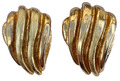 BOUCLES D'OREILLES CLIPS VINTAGE signée YVES ST LAURENT MADE IN FRANCE N°2