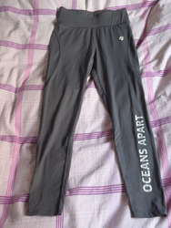 OCEANS APART - Leggings, Pant, Sporthose, grau - Gr. M