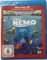 Blu Ray Findet Nemo 2D + 3D Neu + Versiegelt