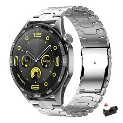 Titan Metall Armband Für Huawei Watch GT4/GT3/GT2/2e 46mm Watch 4 3 Pro Active