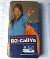 Blechdose Metalldose Box D2-CALLYA Debitel ohne Inhalt 