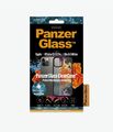 PanzerGlass Displayschutz iPhone 12 12 Pro ClearCase schwarz transparent