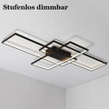 LED Deckenlampe Moderne Deckenleuchte Schlafzimmer Wohnzimmer Dimmbar 90*50cm