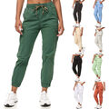 Tazzio Cargohose Regular Fit Damen Jogger Cargo Hose Stoffhose Stretch Chino